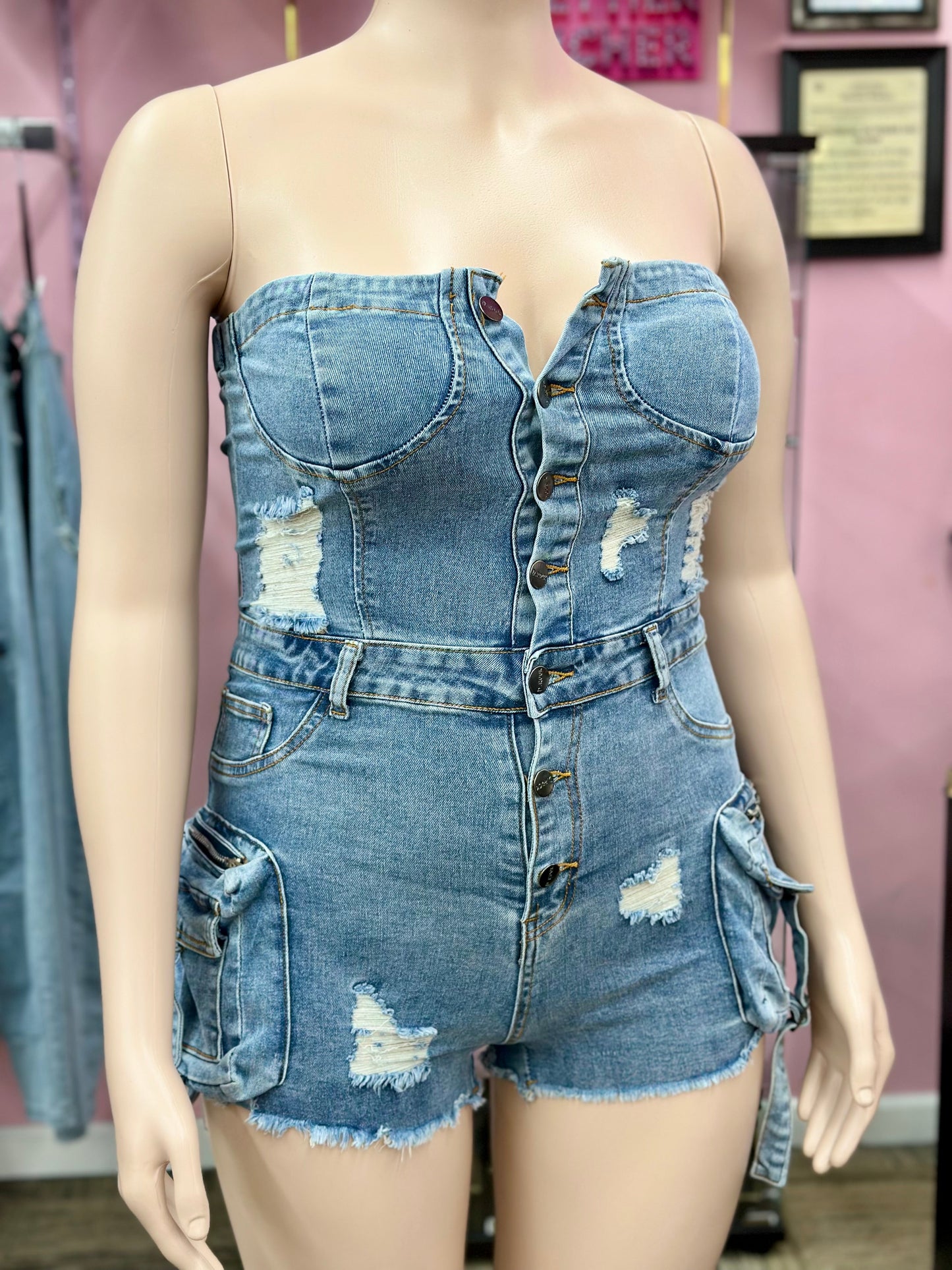 Plus Size Tati Romper