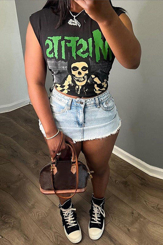 Misfits Graphic Top